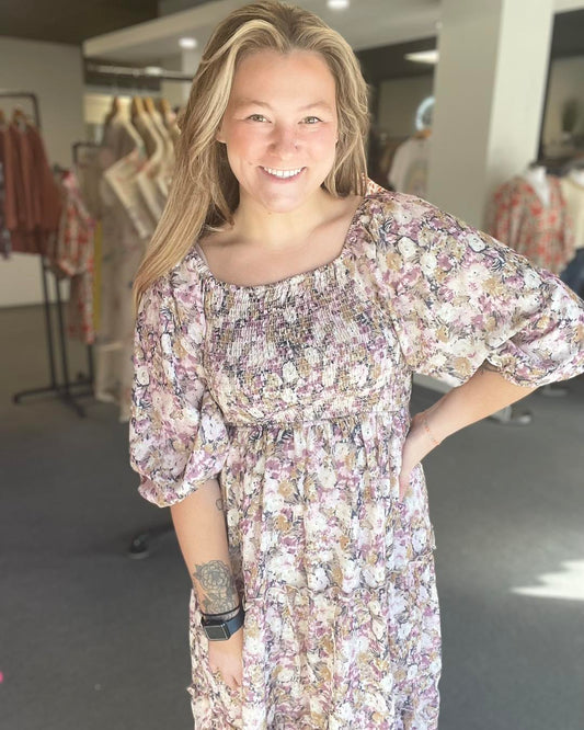 Lotus Lavendar Dress