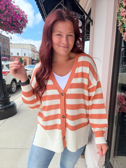 Orange Sweater