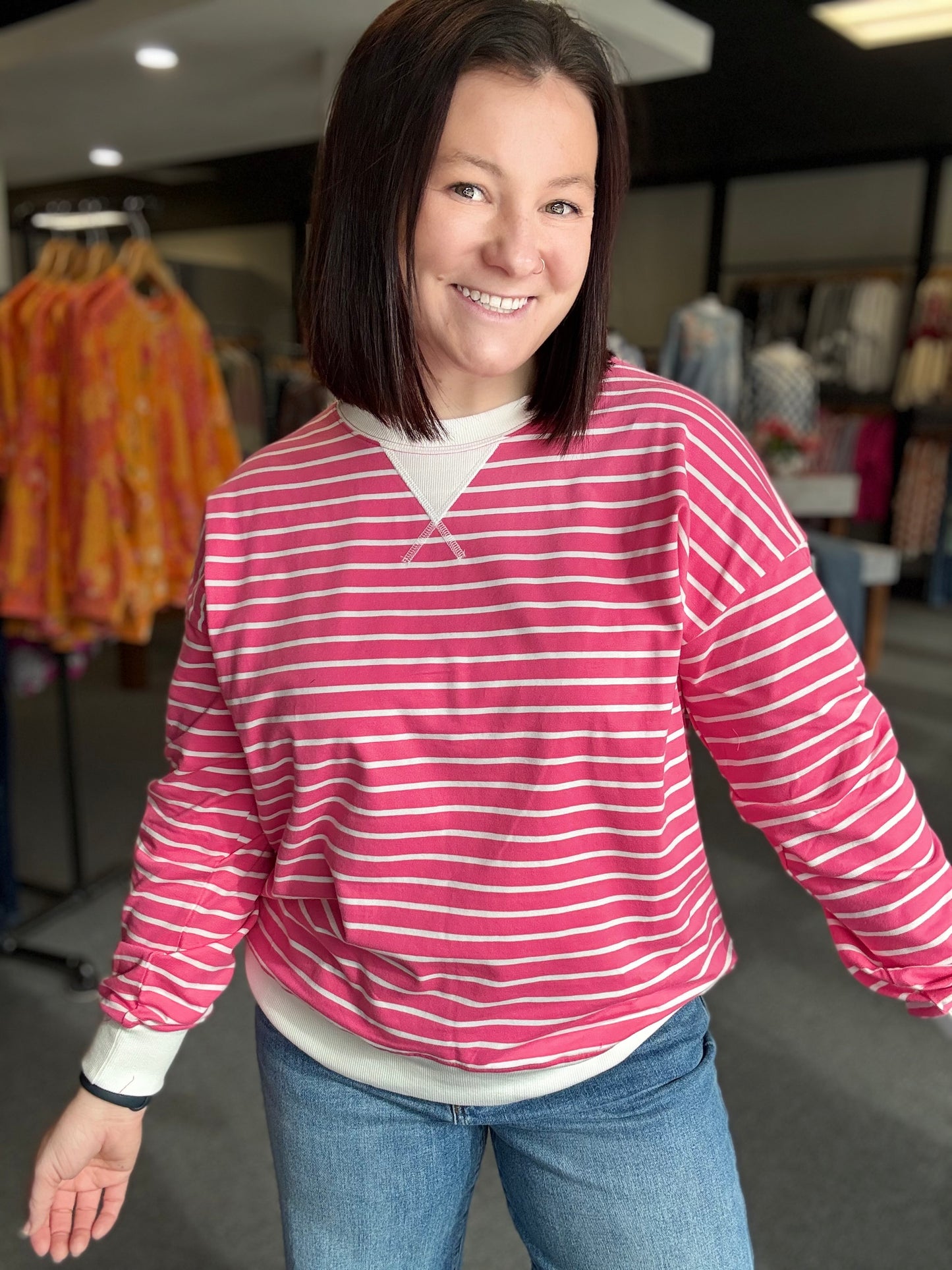 Striped Pullover